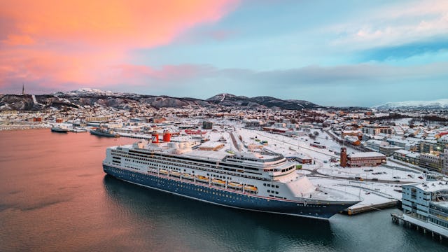Fred Olsen ship Borealis in Bodø, Norway