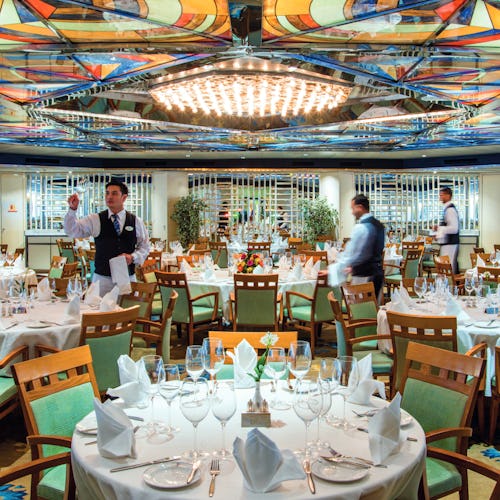 Waiters in the Ballindalloch Restaurant, Balmoral