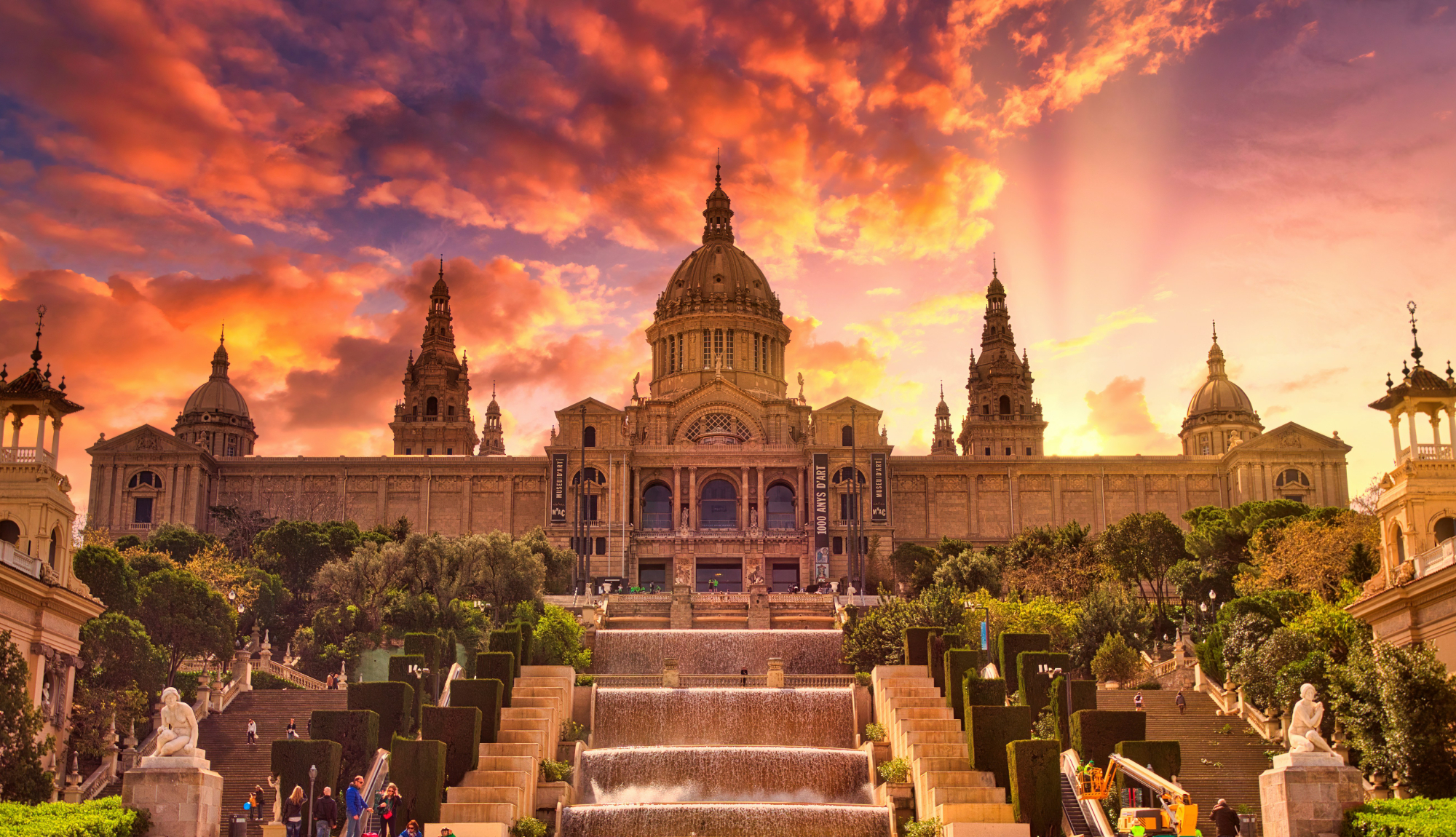 Palau Nacional in Barcelona