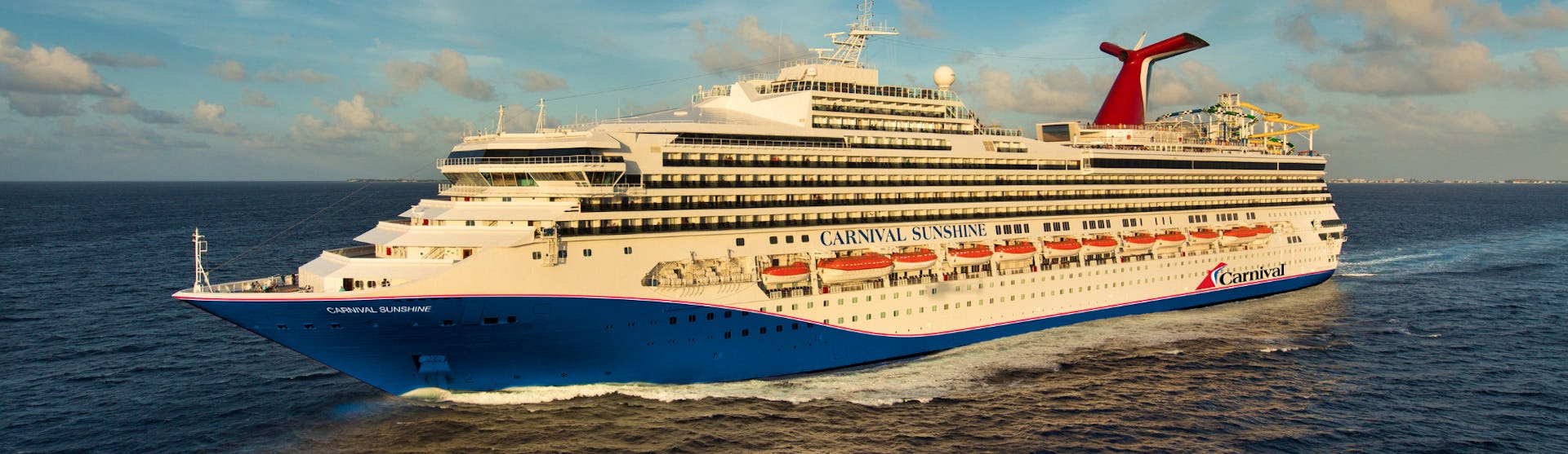 Carnival Sunshine at Sea