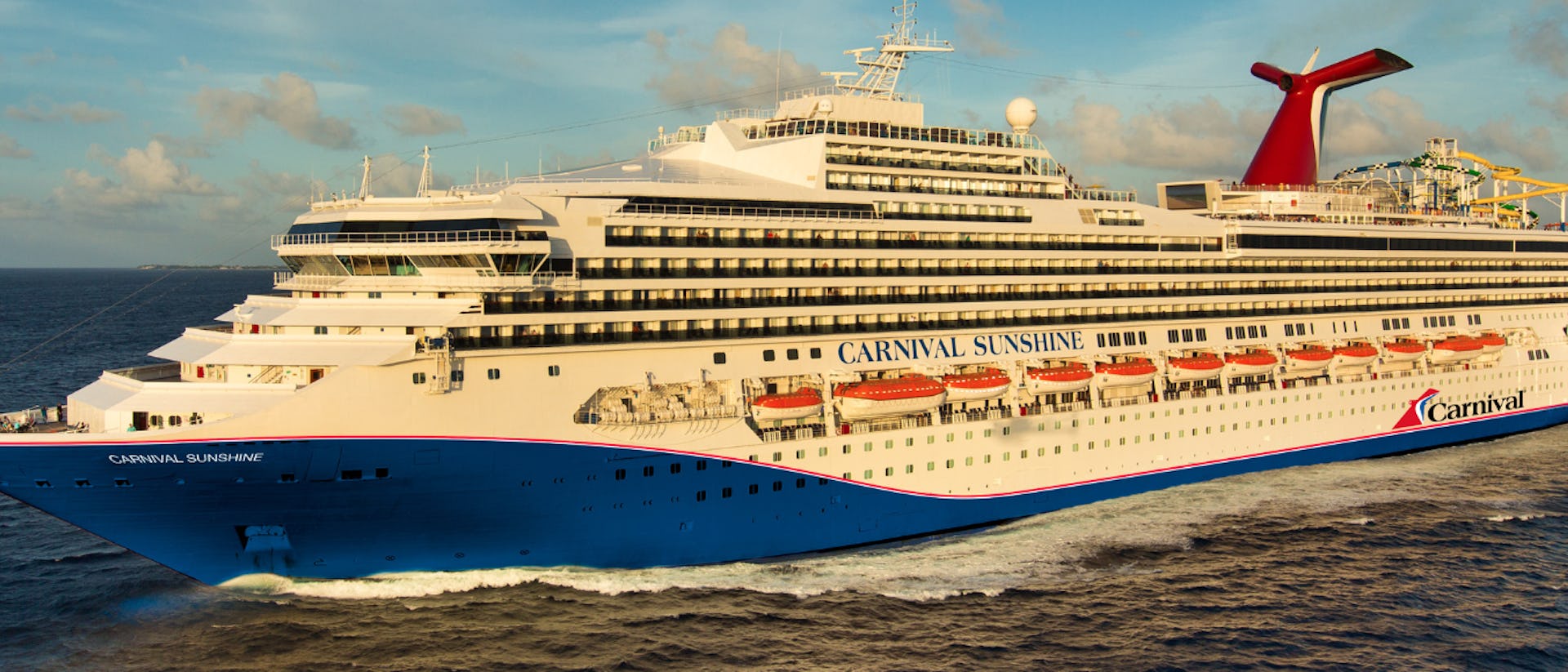 Carnival Sunshine at Sea
