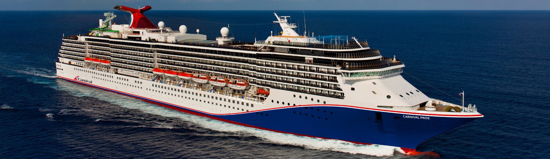 Carnival Pride at Sea
