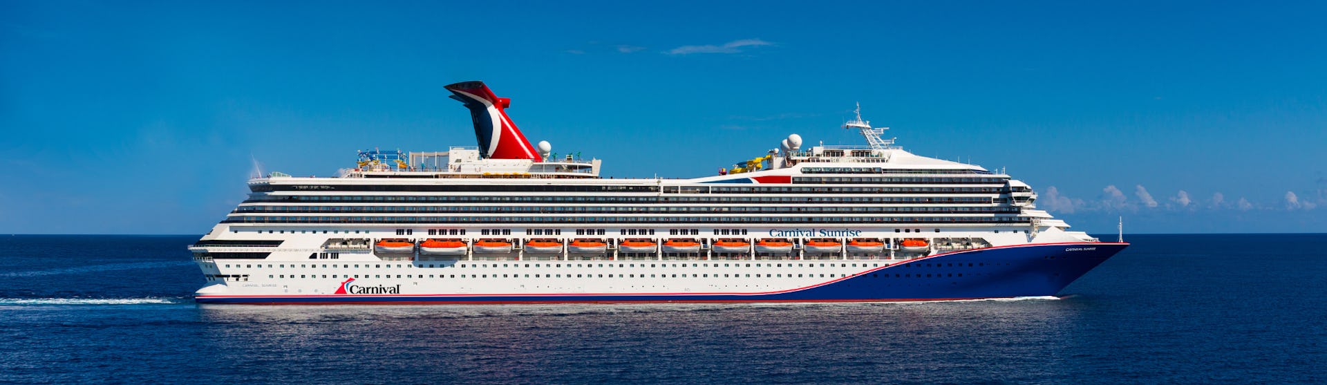 Carnival Sunrise at Sea