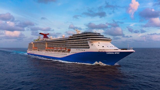 Carnival Spirit at Sea