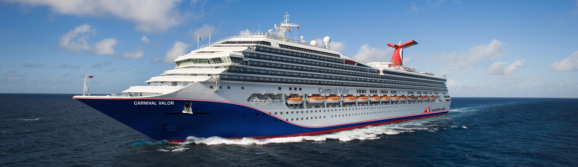 Carnival Valor at Sea