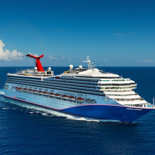 Carnival Radiance at Sea