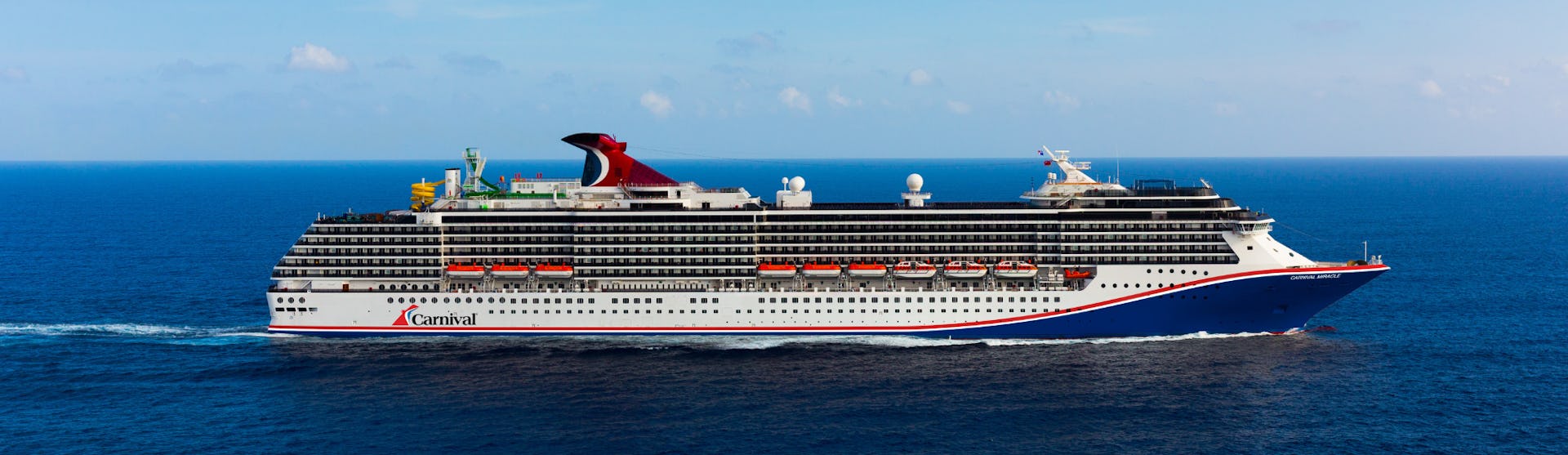 Carnival Miracle at Sea