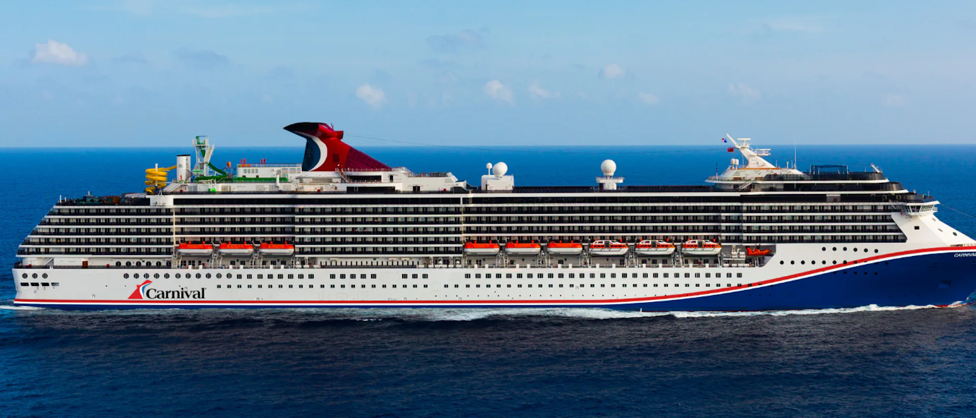 Carnival Miracle at Sea