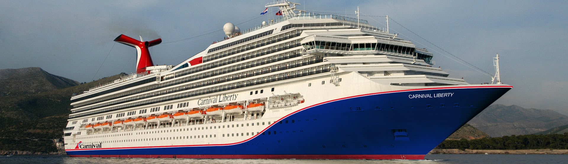 Carnival Liberty at Sea