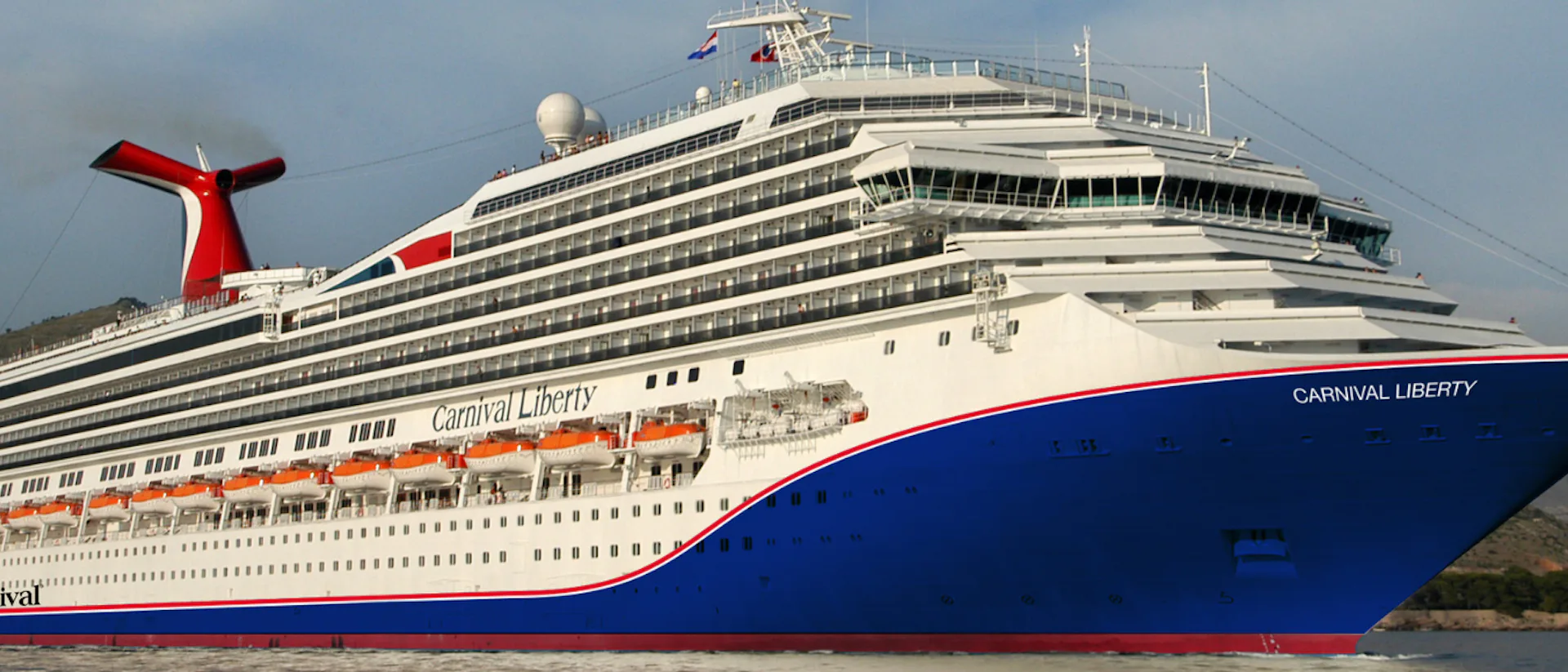 Carnival Liberty at Sea