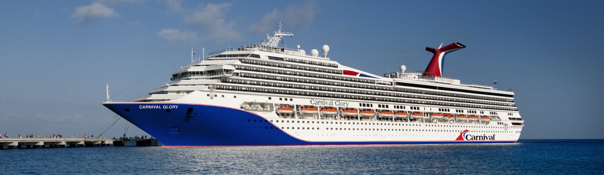 Carnival Glory at Sea