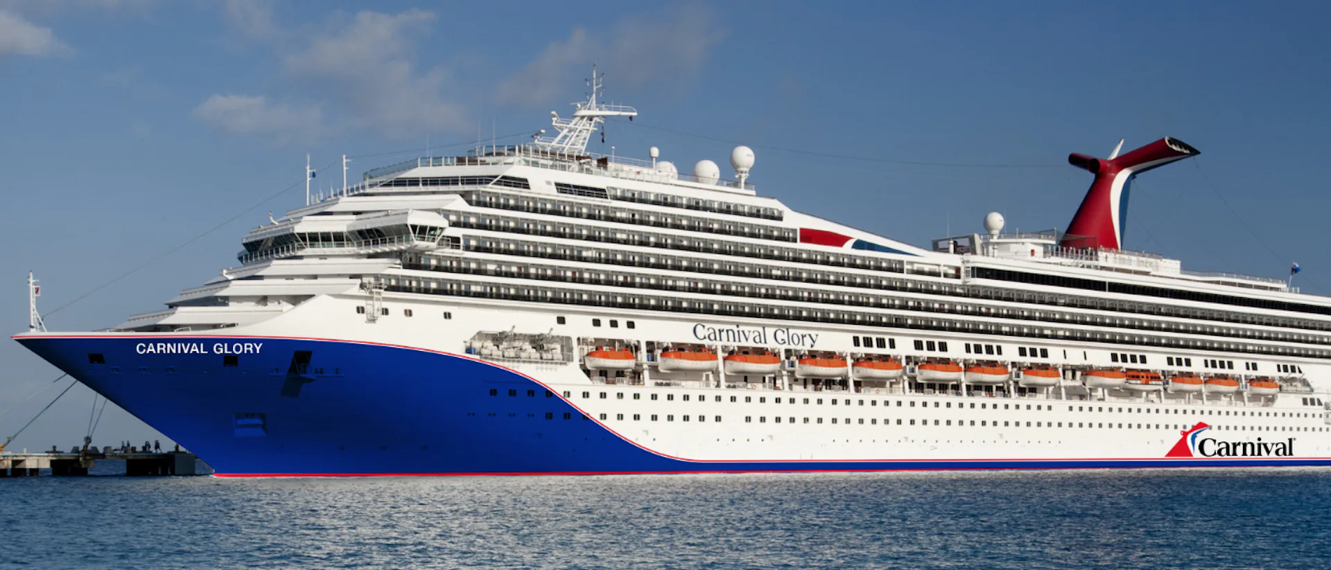 Carnival Glory at Sea