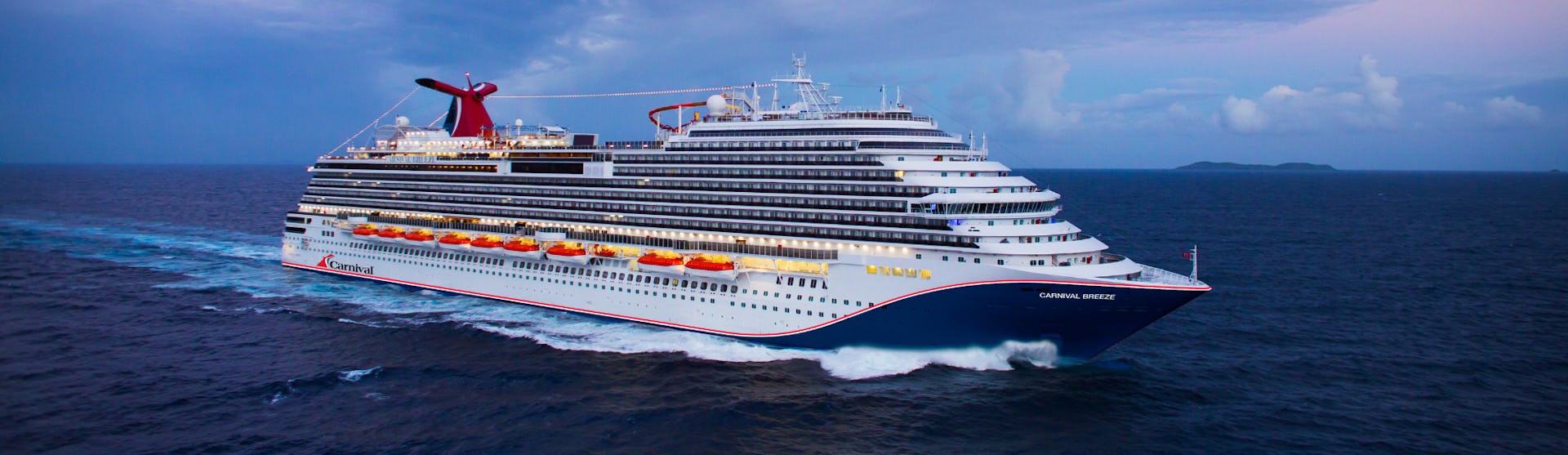 Carnival Breeze at Sea