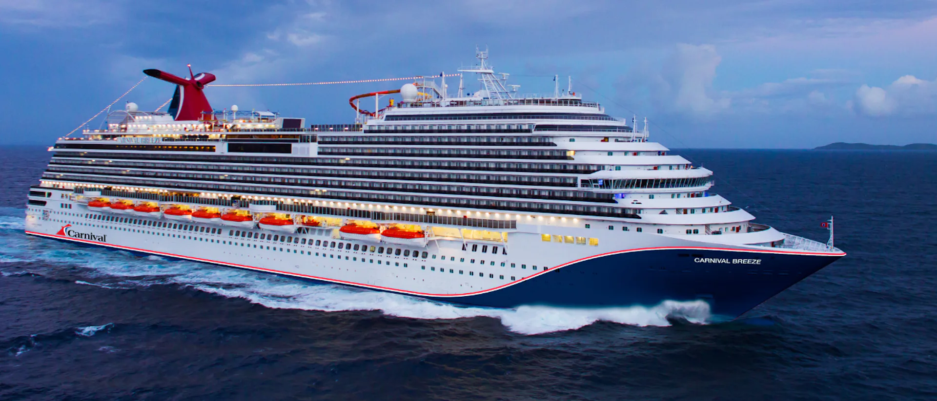 Carnival Breeze at Sea