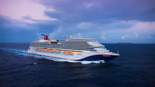 Carnival Breeze at Sea