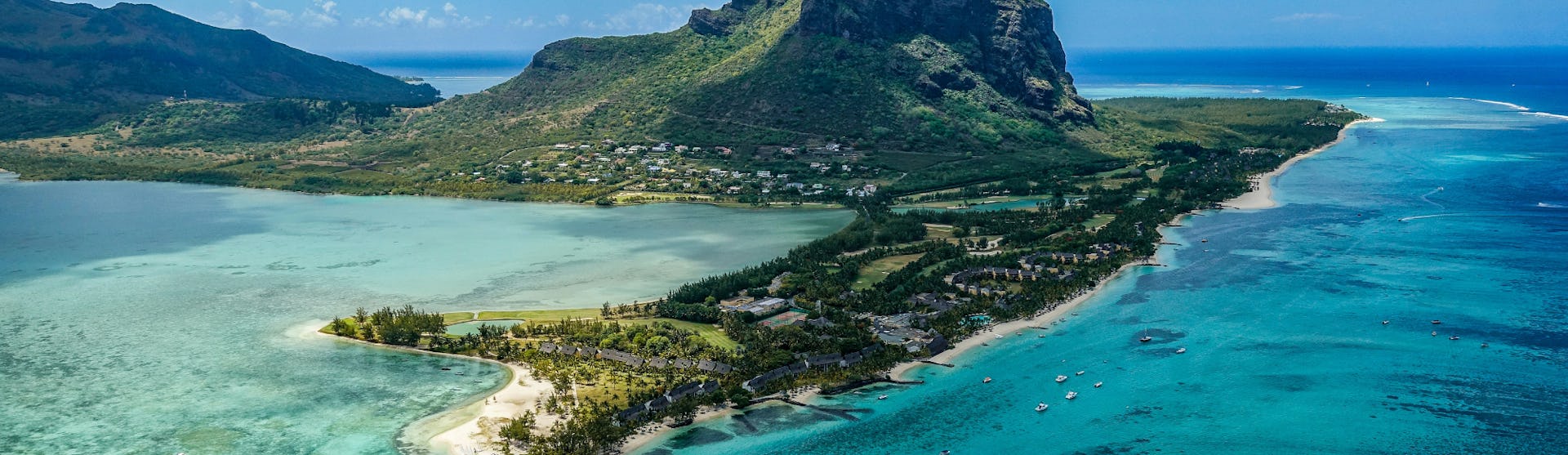 The idyllic Indian Ocean island of Mauritius