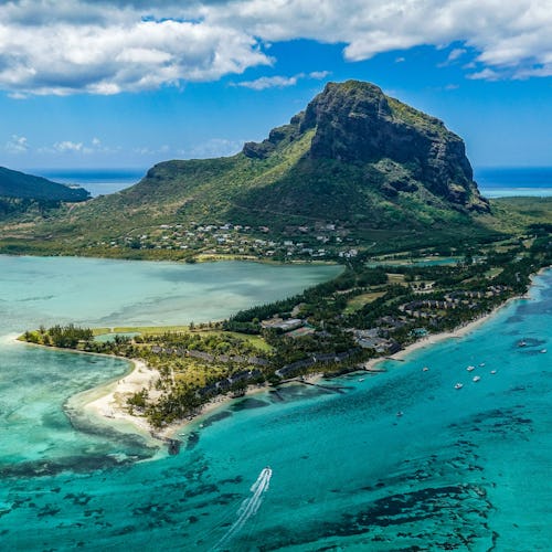 The idyllic Indian Ocean island of Mauritius