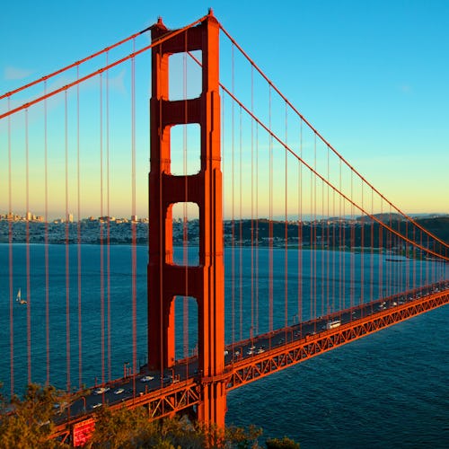 The Golden Gate Bridge in San Francisco