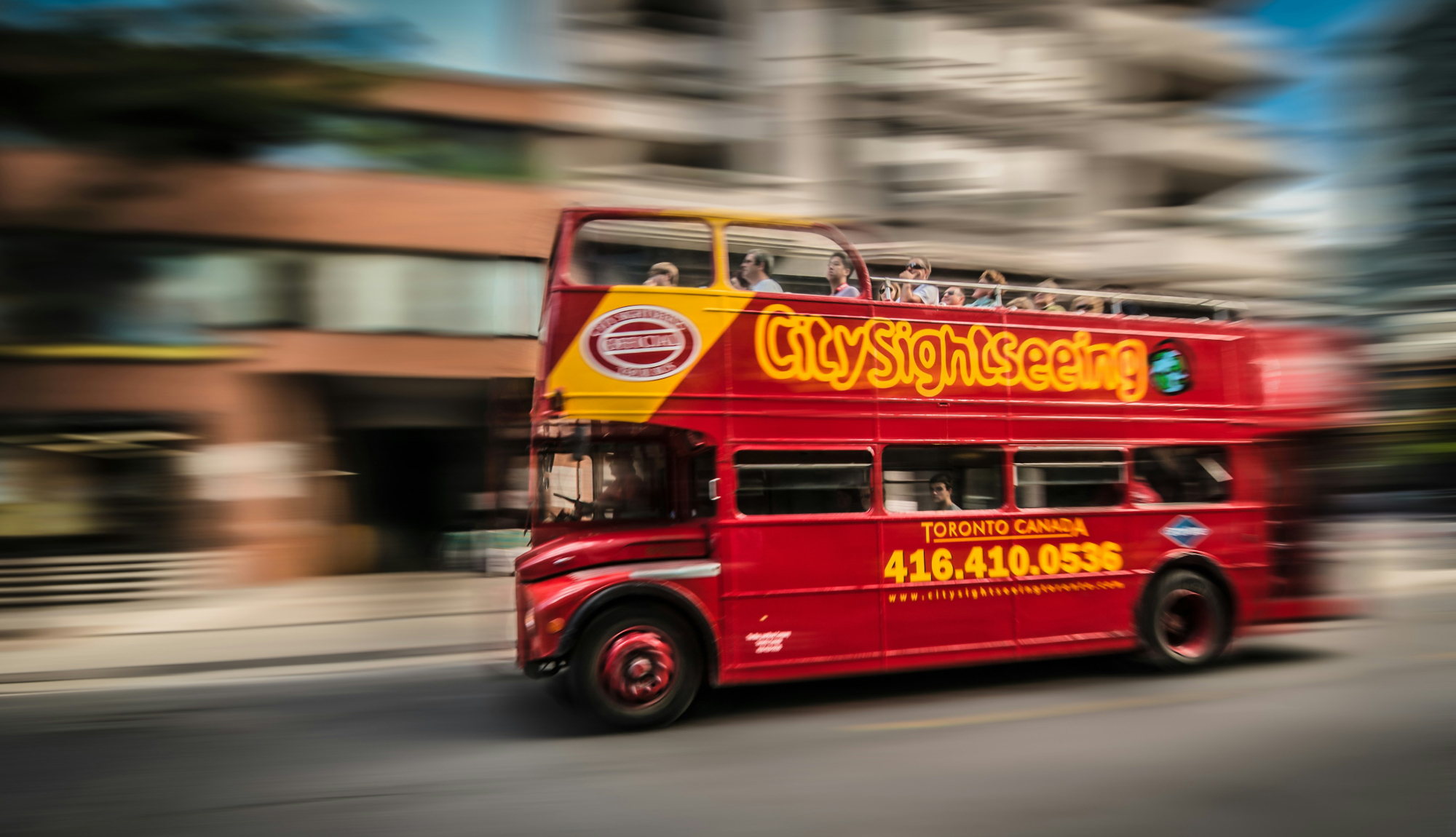 Sightseeing bus booked through Paramount Cruises and their partnership with GetYourGuide