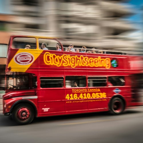 Sightseeing bus booked through Paramount Cruises and their partnership with GetYourGuide