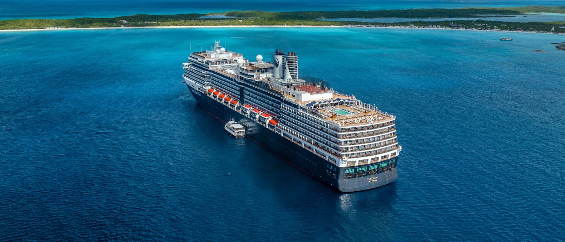 Eurodam Tendered at Half Moon Cay