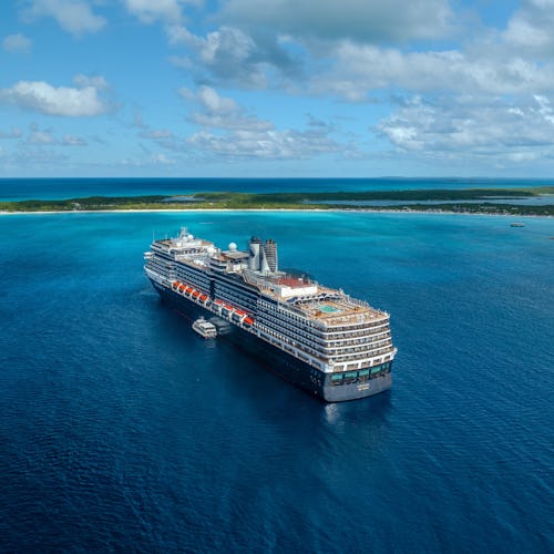 Eurodam Tendered at Half Moon Cay