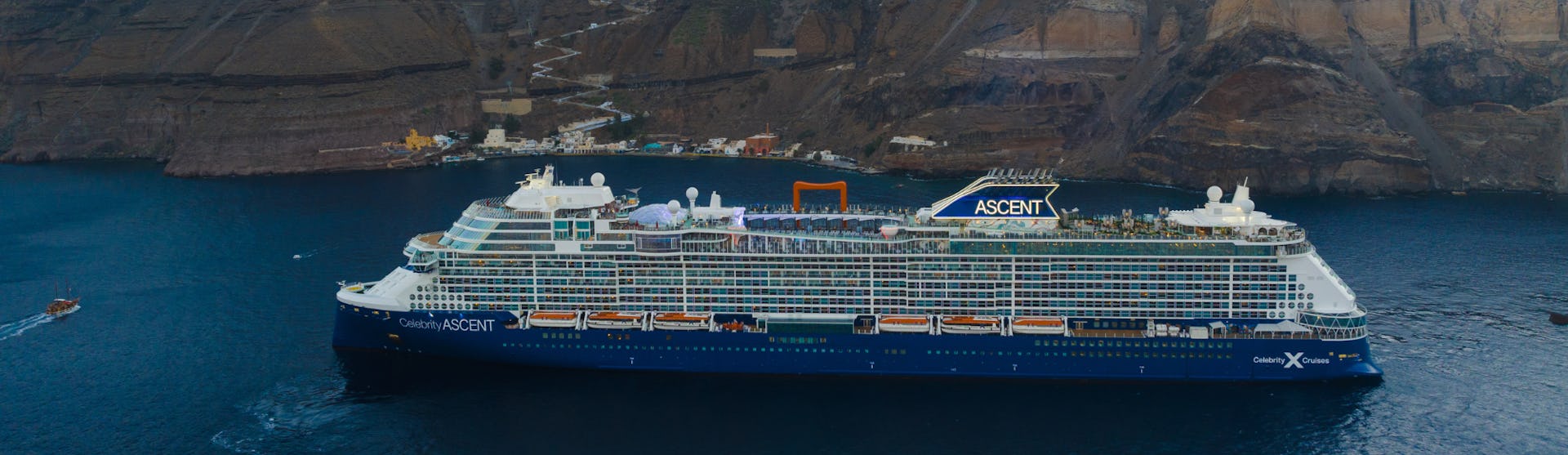 Celebrity Ascent in Santorini