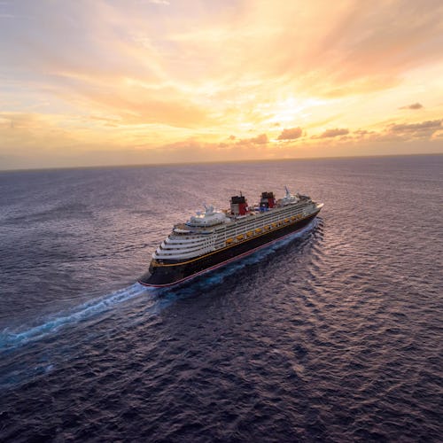 Disney Wonder at Sea