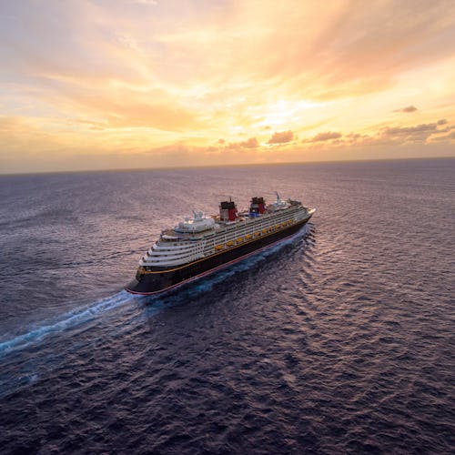 Disney Wonder at Sea