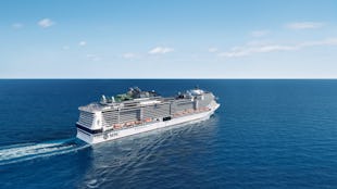 MSC Grandiosa at Sea