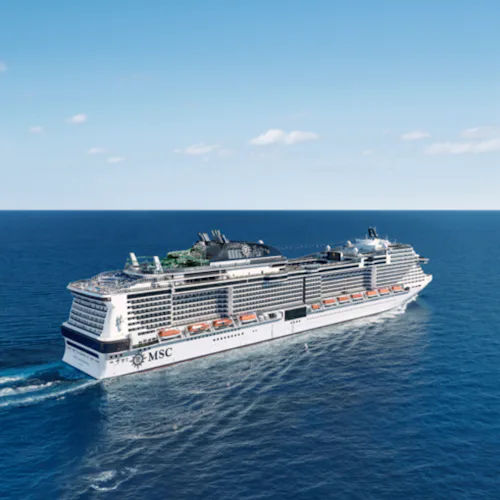 MSC Grandiosa at Sea