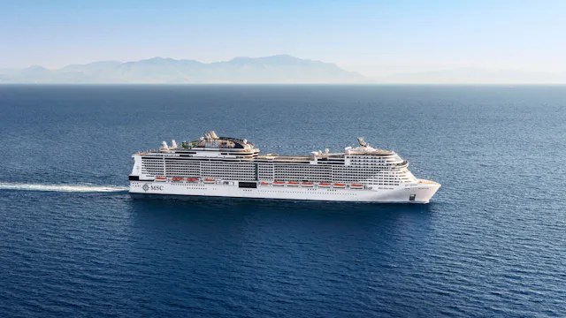 MSC Virtuosa at Sea