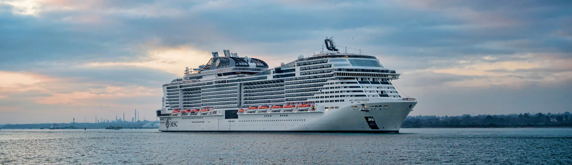 MSC Bellissima at Sea
