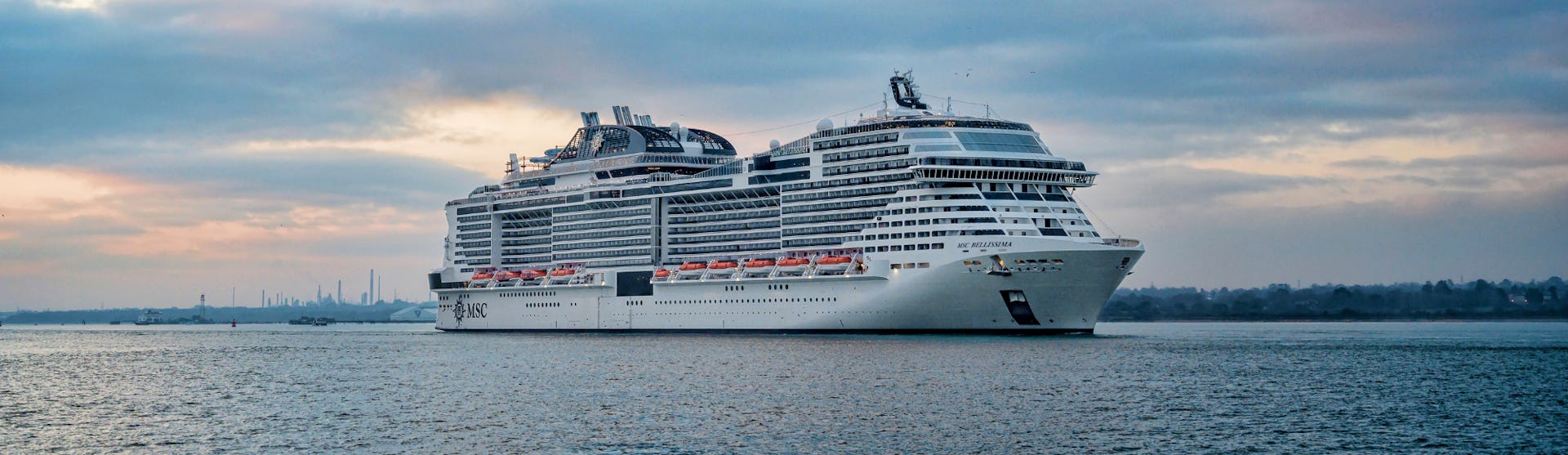 MSC Bellissima at Sea