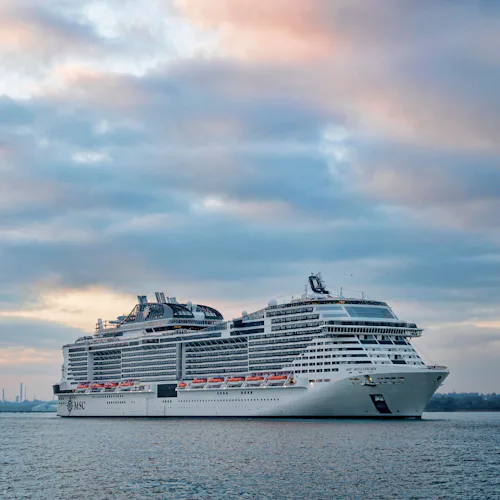 MSC Bellissima at Sea