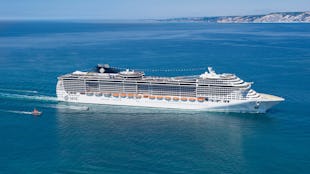 MSC Divina at Sea