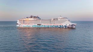 MSC Euribia at Sea
