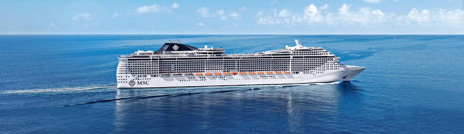 MSC Fantasia at Sea