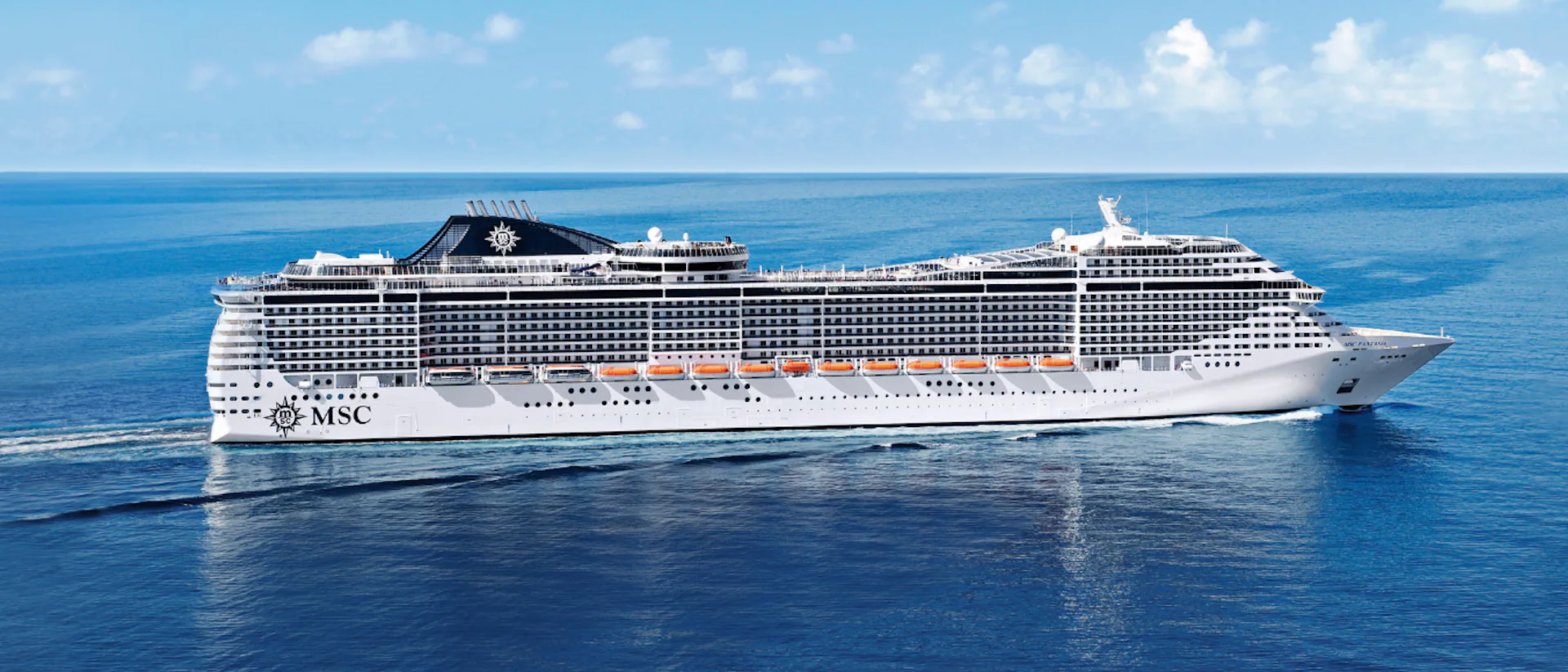 MSC Fantasia at Sea
