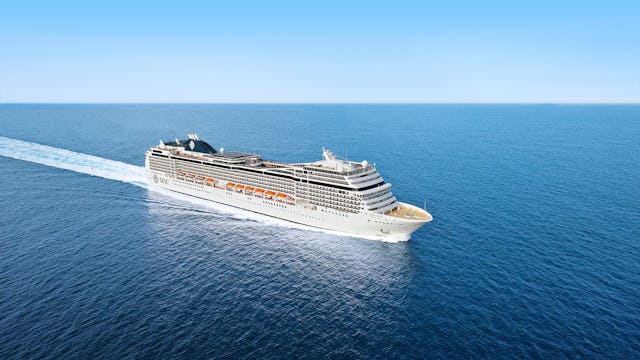 MSC Magnifica at Sea