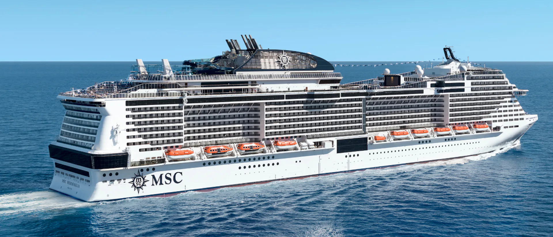MSC Meraviglia at Sea