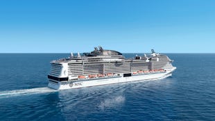 MSC Meraviglia at Sea