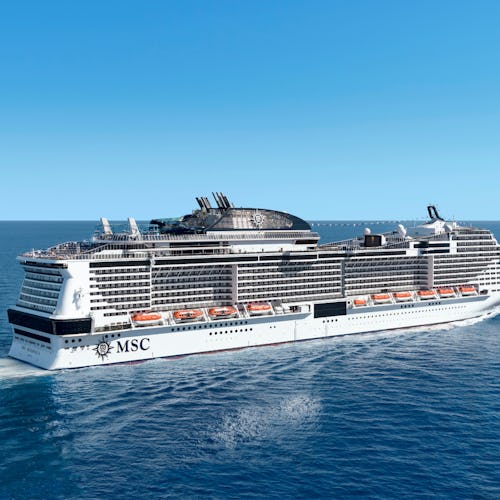 MSC Meraviglia at Sea