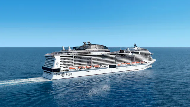 MSC Meraviglia at Sea