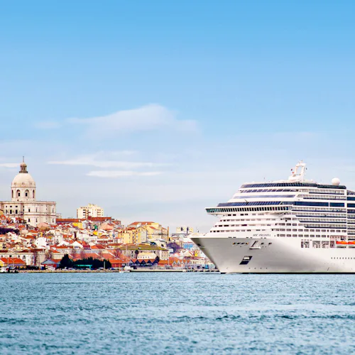 MSC Preziosa tendered in Lisbon