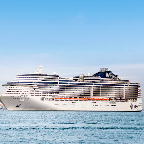 MSC Preziosa tendered in Lisbon
