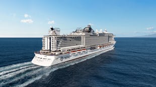MSC Seaside at Sea