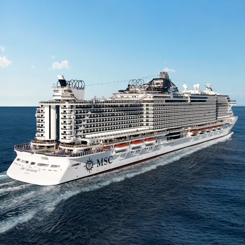 MSC Seaside at Sea