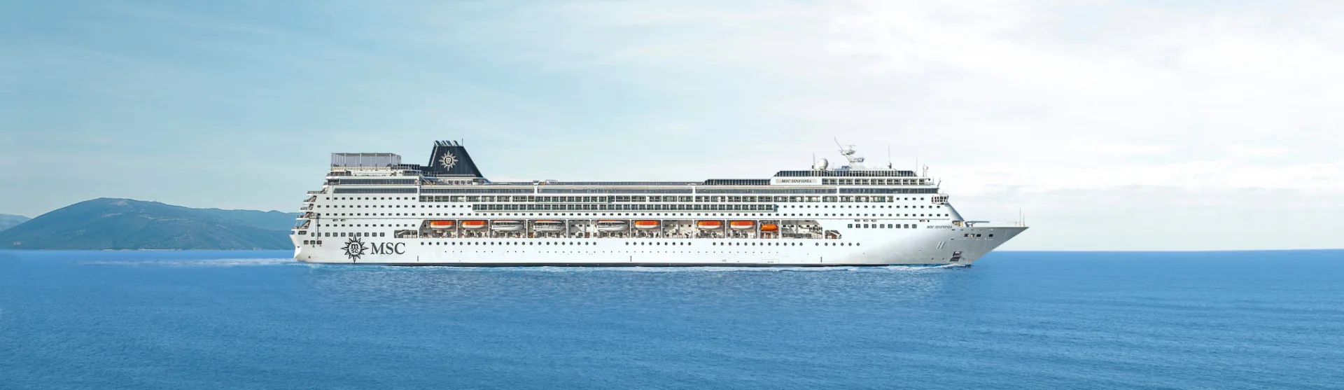 MSC Sinfonia at Sea