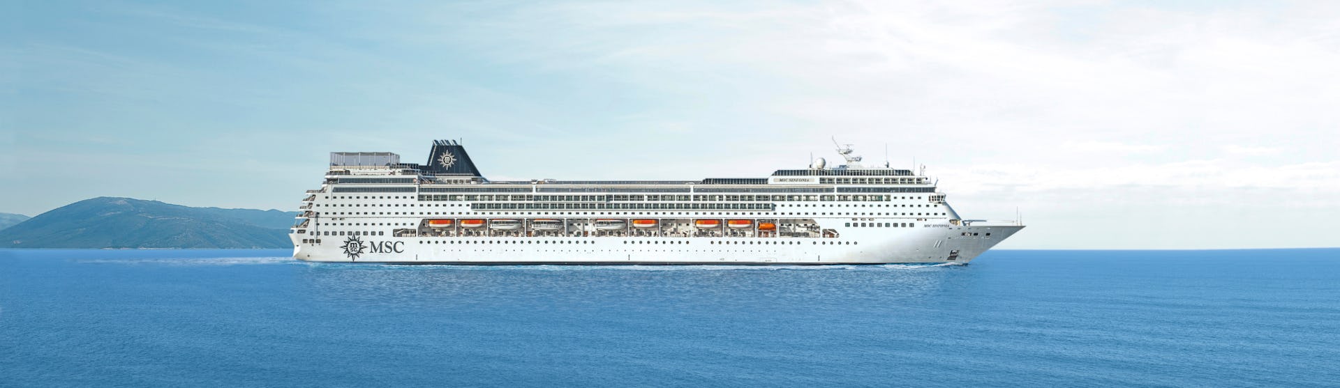 MSC Sinfonia at Sea
